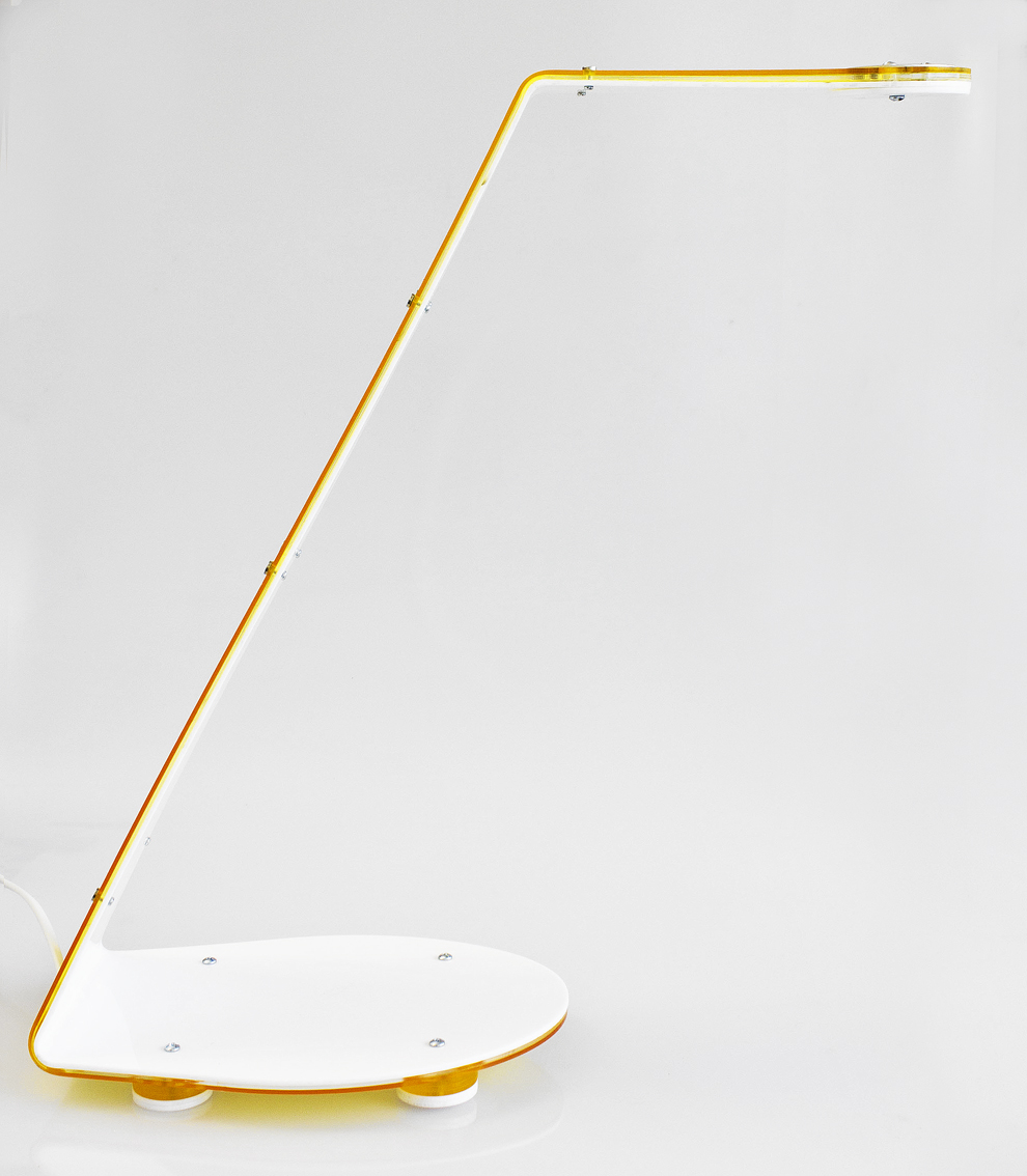 Lampara Planar - LED - Acrilico - by Alela - desktop flat led lamp